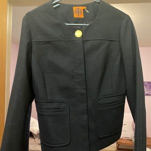 Tory Burch navy blazer size 8